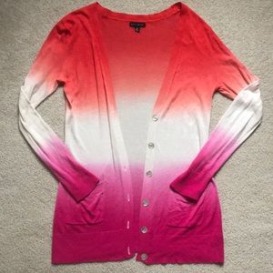 Ombré Willi Smith button-up cardigan